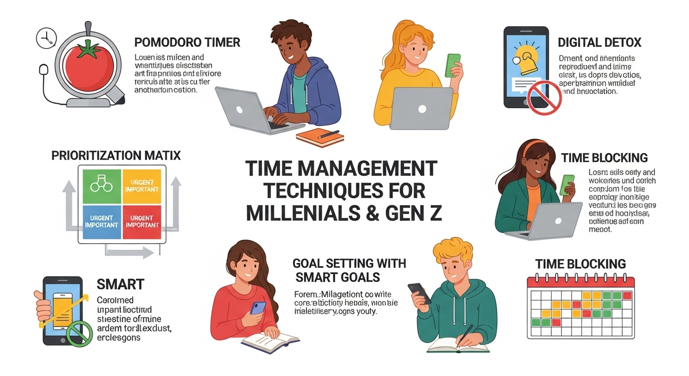 Teknik Manajemen Waktu untuk Generasi Milenial dan Gen Z