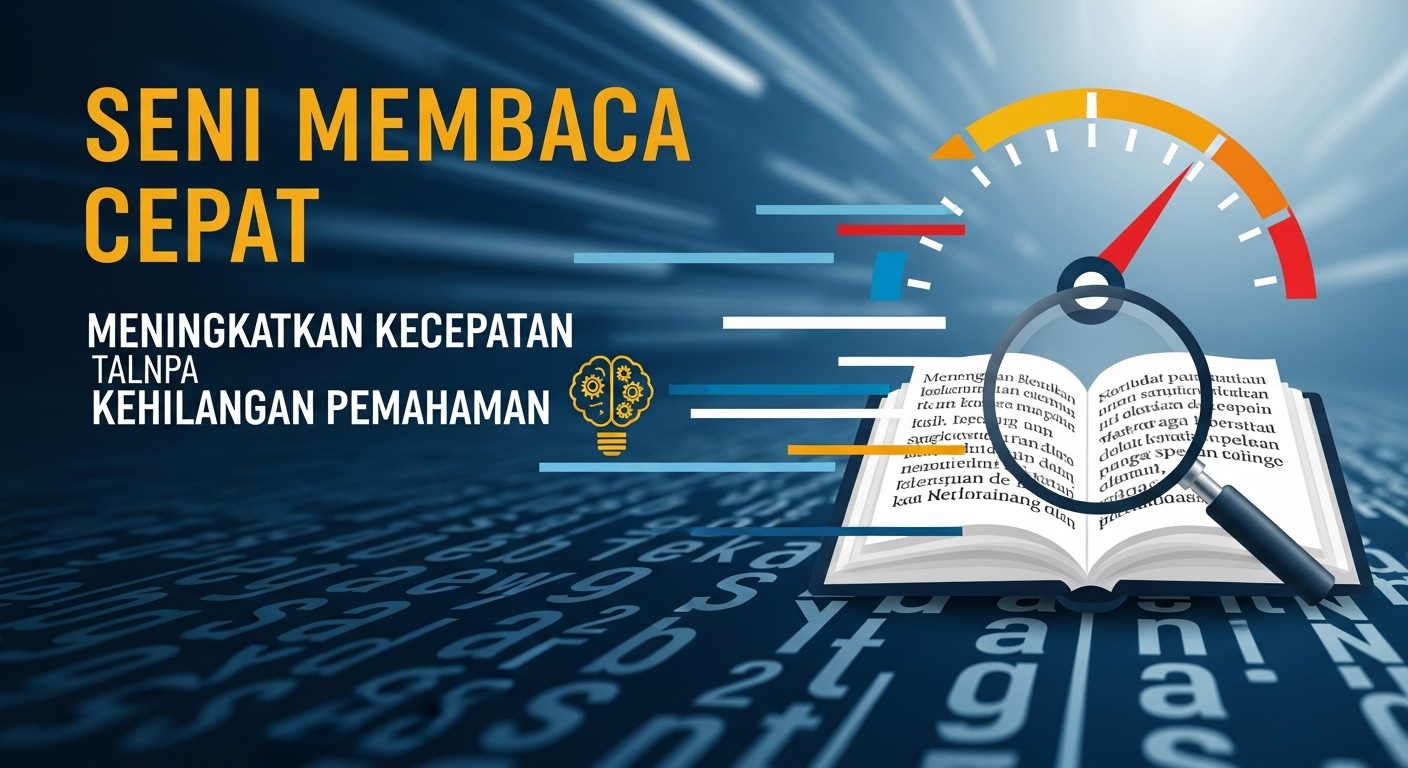 Seni Membaca Cepat: Meningkatkan Kecepatan tanpa Kehilangan Pemahaman