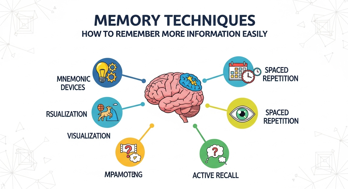 Teknik Memori: Cara Mengingat Lebih Banyak Informasi dengan Mudah